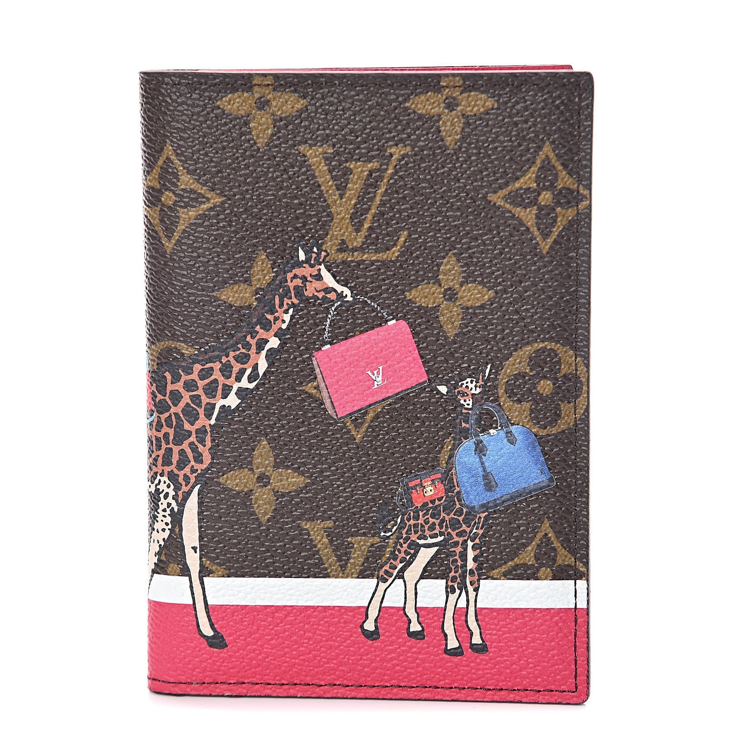 Louis Vuitton Monogram 2017 Christmas Animation Passport Cover 1 of 7