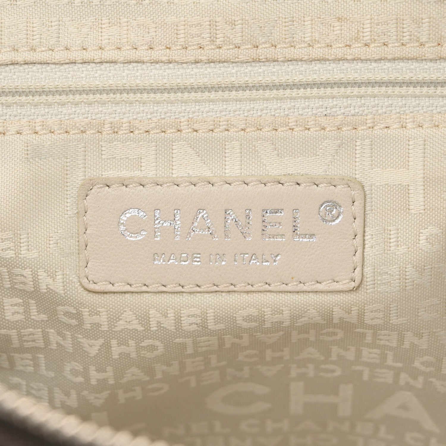 Chanel Calfskin Small Tassel Bowler Taupe 6 of 12