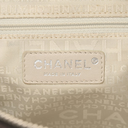 Chanel Calfskin Small Tassel Bowler Taupe 6 of 12