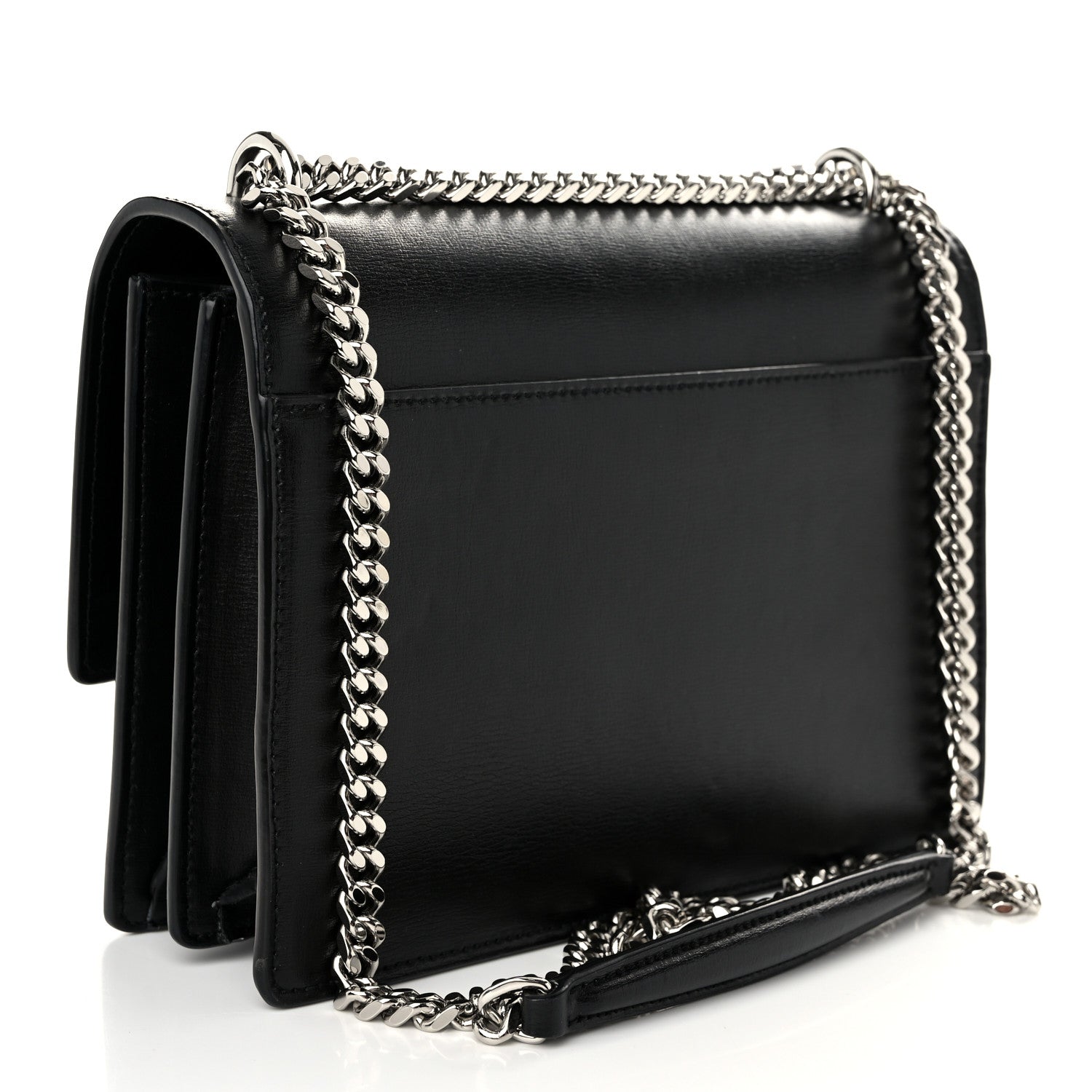 Saint Laurent Calfskin Medium Monogram Sunset Black 3 of 10