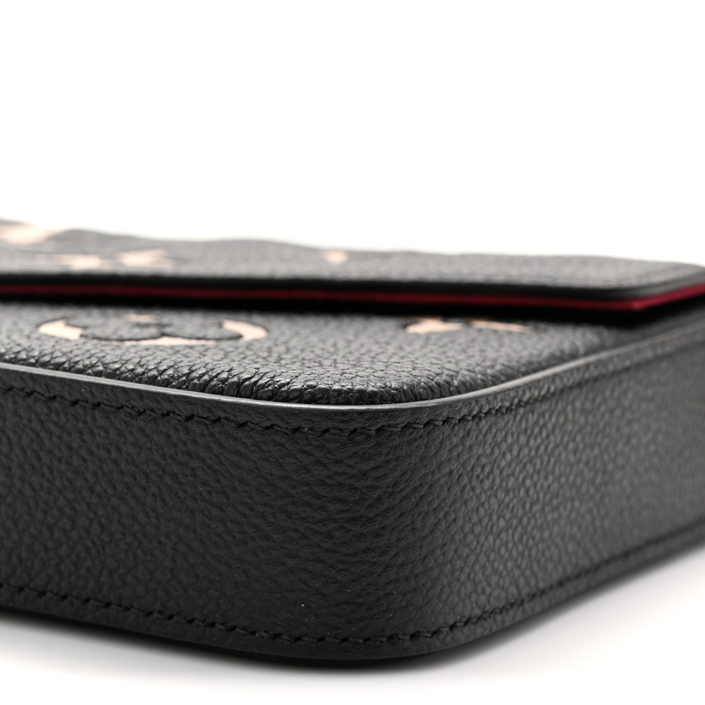 Empreinte Monogram Giant Felicie Pochette Black Beige