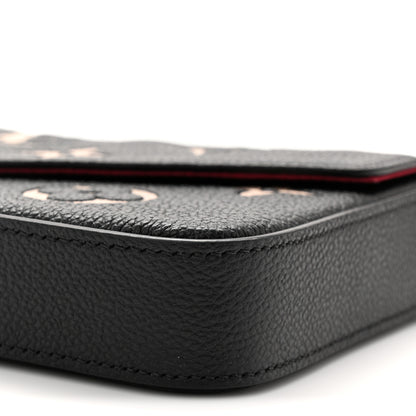 Louis Vuitton Empreinte Monogram Giant Felicie Pochette Black Beige 11 of 11