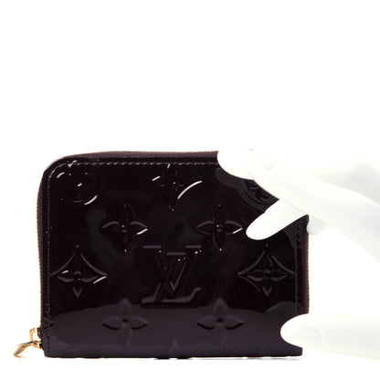 Louis Vuitton Vernis Zippy Coin Purse Wallet Amarante 2 of 9
