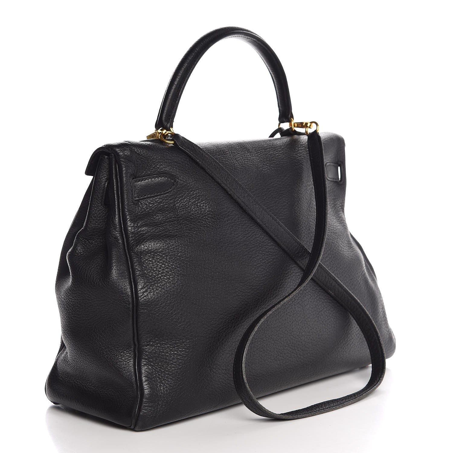 Hermes Ardennes Kelly Retourne 35 Black 4 of 13