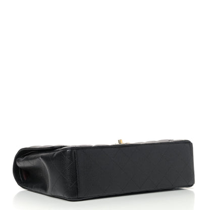 Chanel Caviar Quilted Maxi Double Flap Black 3 of 5