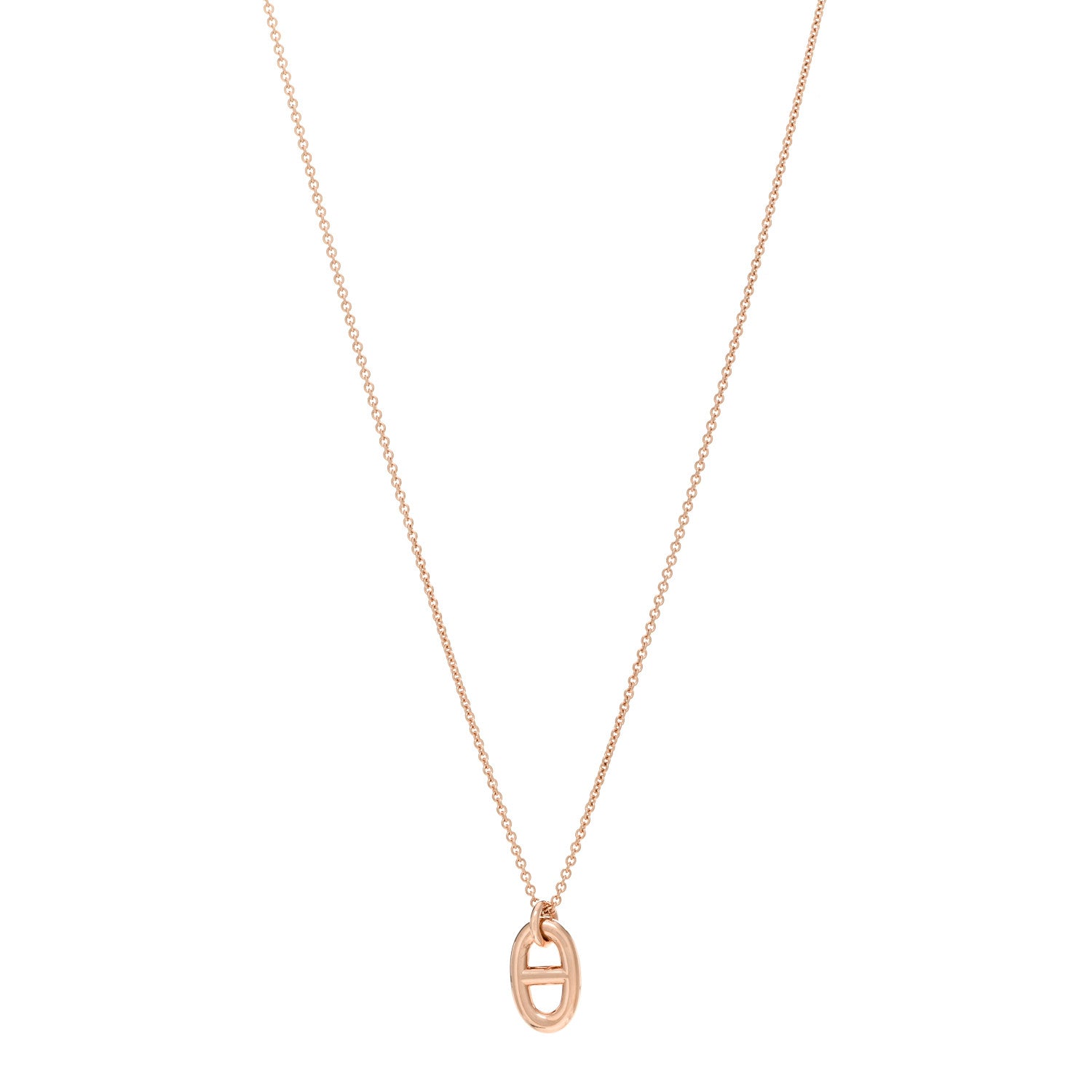 Hermes 18K Rose Gold PM Farandole Pendant Necklace 1 of 4