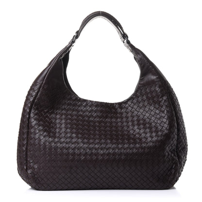 Bottega Veneta Nappa Intrecciato Large Campana Ebano 1 of 13