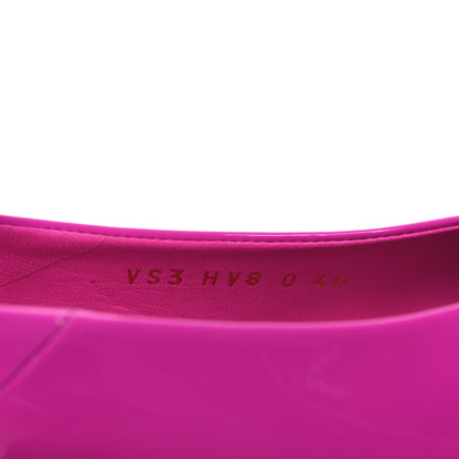 Valentino Garavani Patent Ankle Strap Heel Pumps 40 Pink 10 of 11