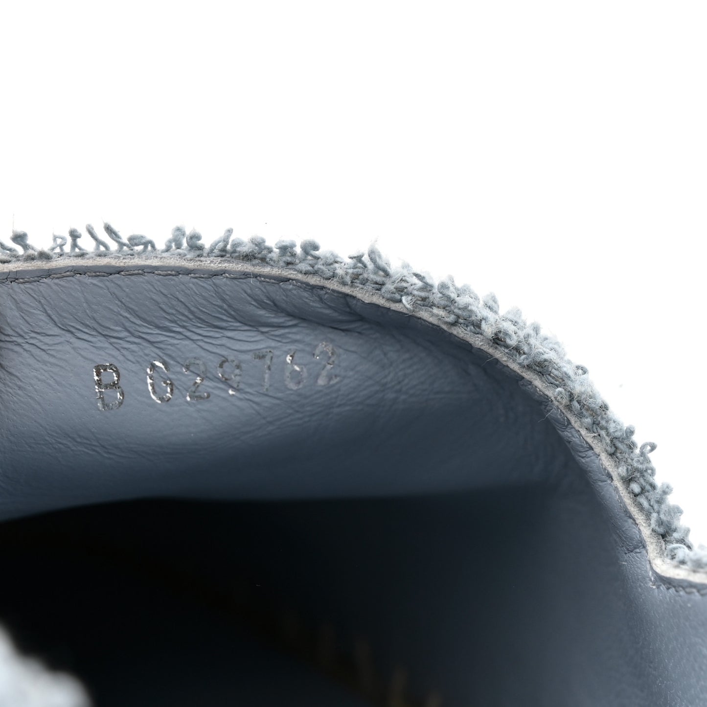 Fabric Grosgrain CC Espadrille 41 Blue Light Gray Black