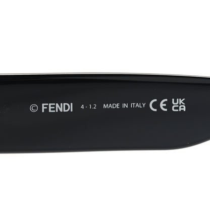 Fendi Acetate Fendi Butterfly Sunglasses FE40017I Black 5 of 7