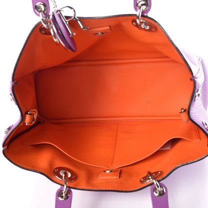 Christian Dior Bullcalf Medium Diorissimo Tote Parme 6 of 16