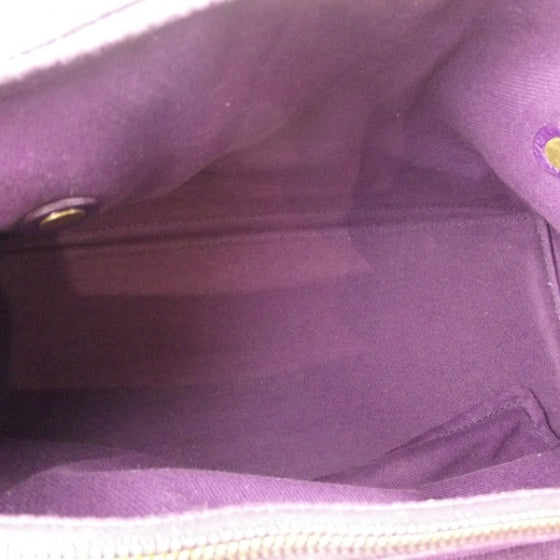 Saint Laurent Leather Muse Two Dark Magenta 6 of 11