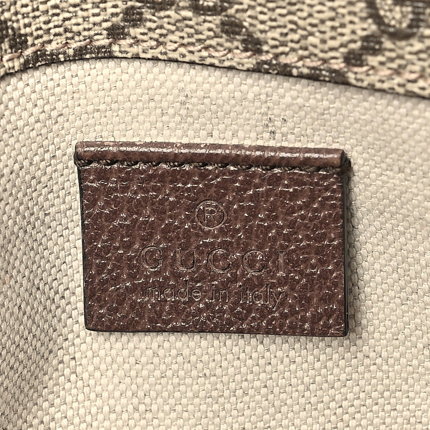 Gucci GG Supreme Monogram Neo Vintage Web Belt Bag Brown 6 of 11