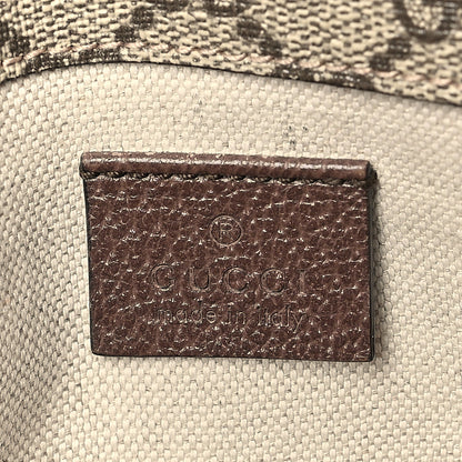 Gucci GG Supreme Monogram Neo Vintage Web Belt Bag Brown 6 of 11