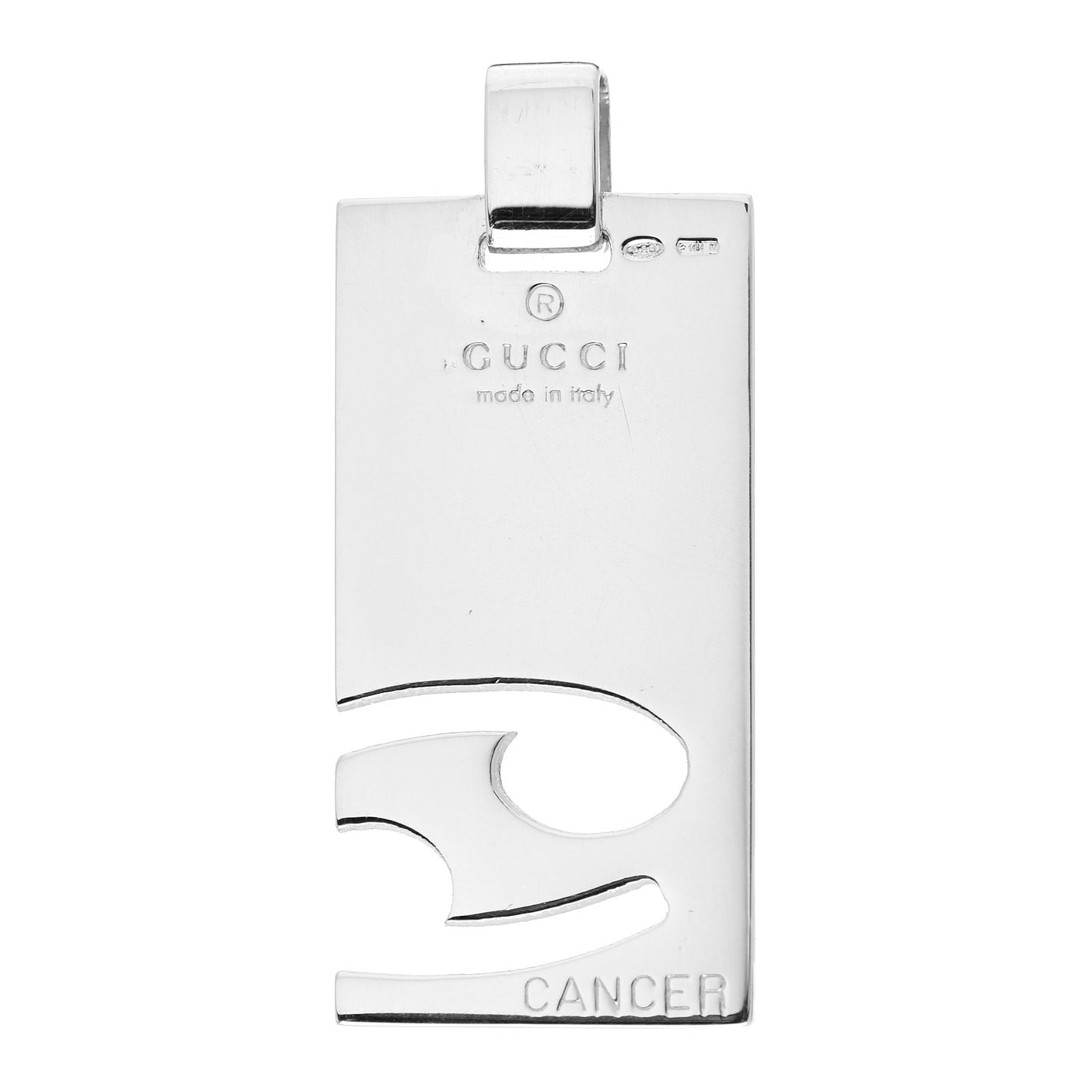 Sterling Silver Zodiac Cancer Pendant