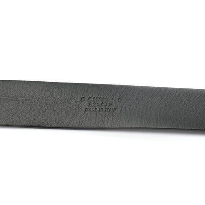 Chanel Calfskin CC Chain Belt 75 30 Black 9 of 12