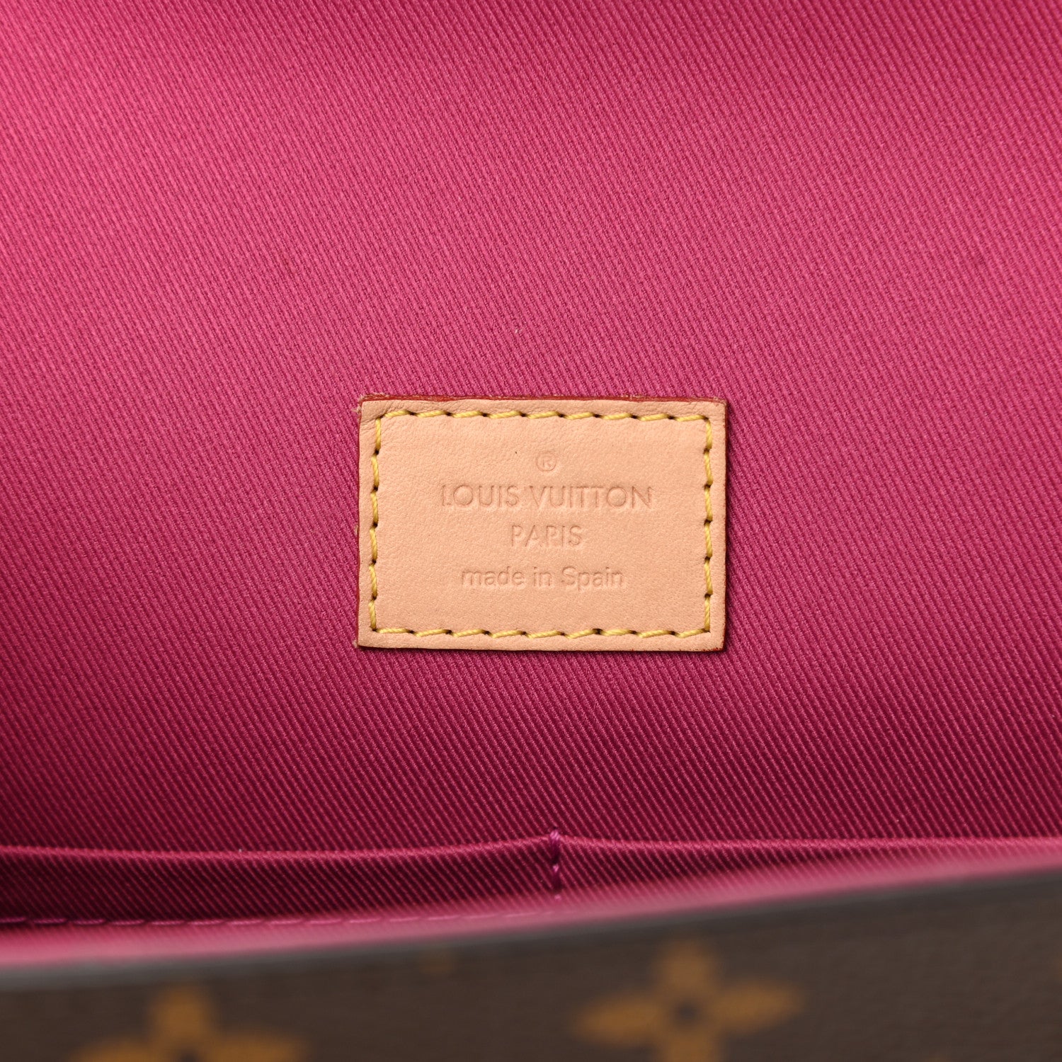 Louis Vuitton Monogram Cluny BB Bordeaux Fuchsia 6 of 11