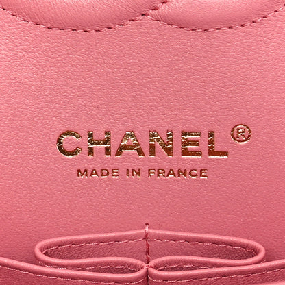 Chanel Caviar Quilted Medium Double Flap Pink 6 of 10