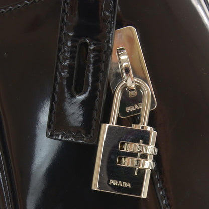 Prada Spazzolato Patch Briefcase Nero Black 5 of 8