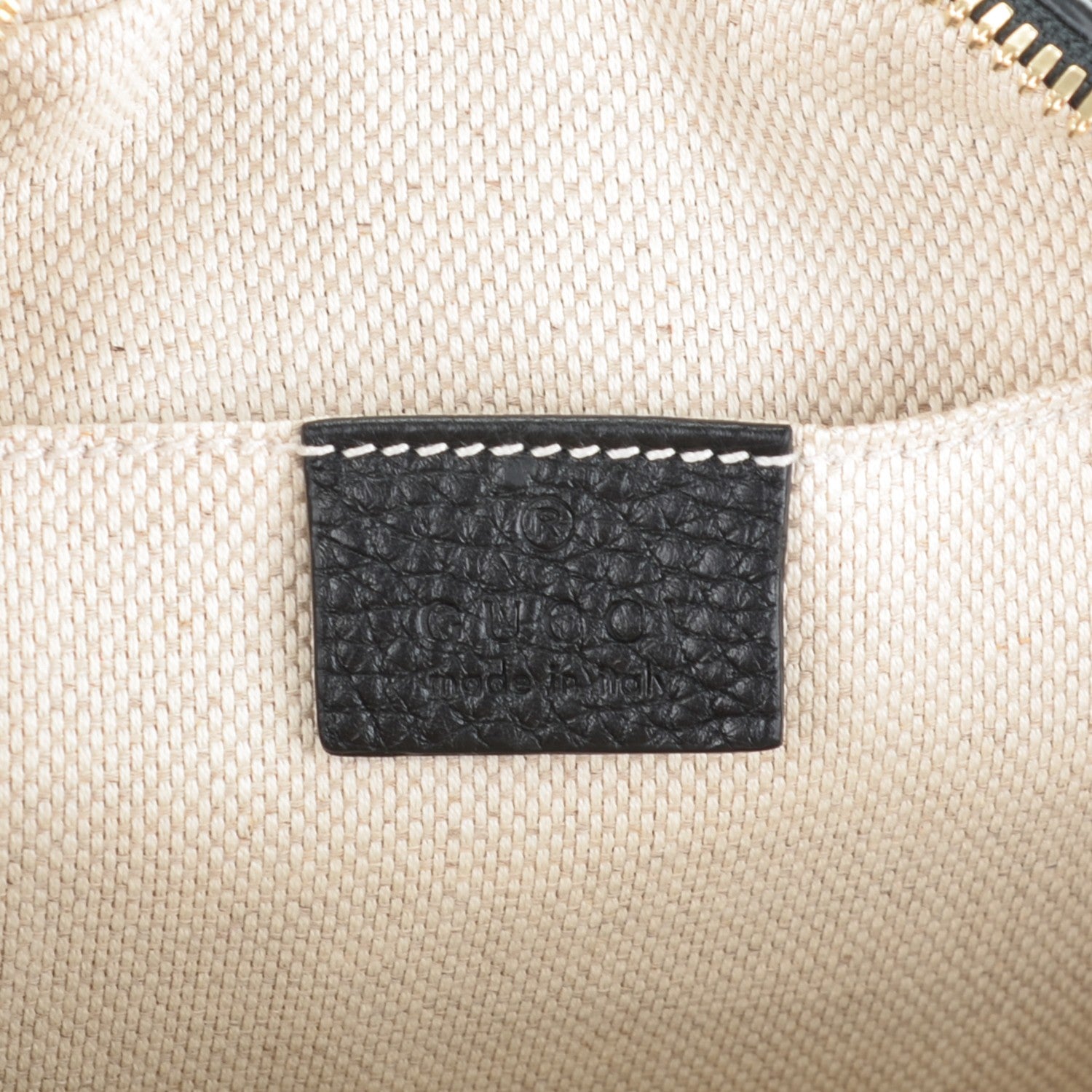 Gucci Pebbled Calfskin Small Soho Disco Bag Black 6 of 7