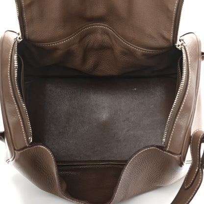 Hermes Taurillon Clemence Lindy 34 Etoupe 5 of 15