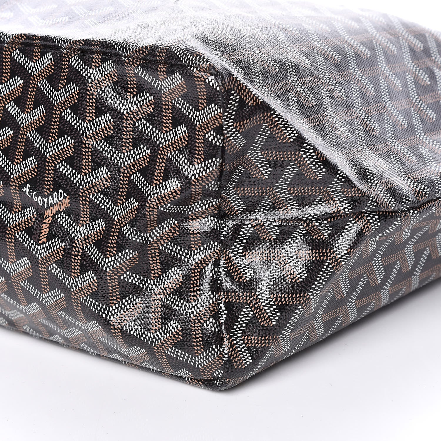 Goyard Goyardine Saint Louis PM Black 10 of 12