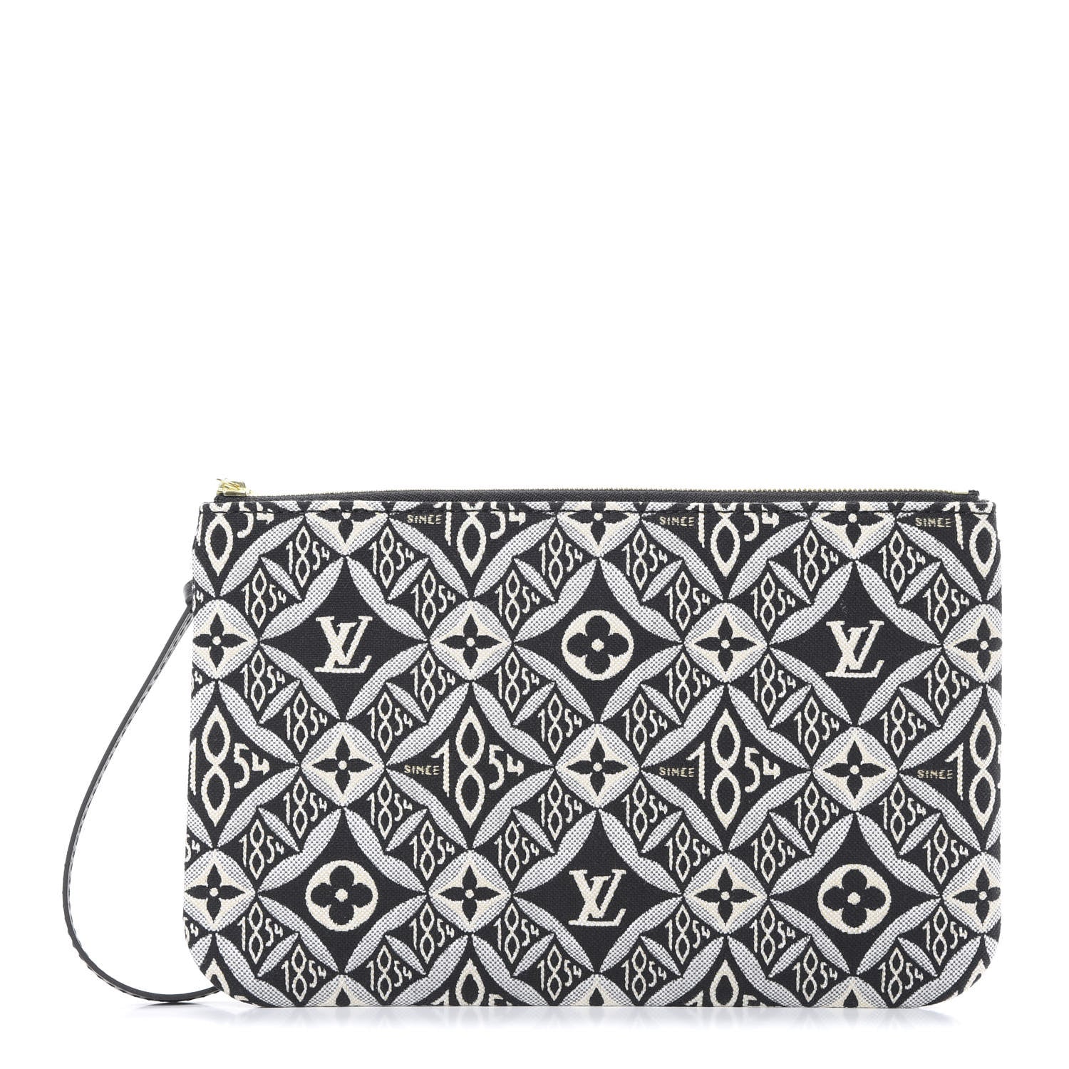 Louis Vuitton Jacquard Since 1854 Neverfull MM GM Pochette Grey 1 of 6