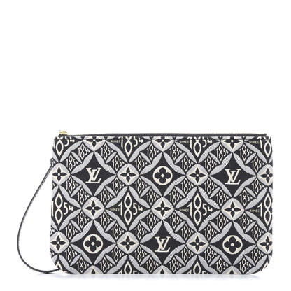 Louis Vuitton Jacquard Since 1854 Neverfull MM GM Pochette Grey 1 of 6