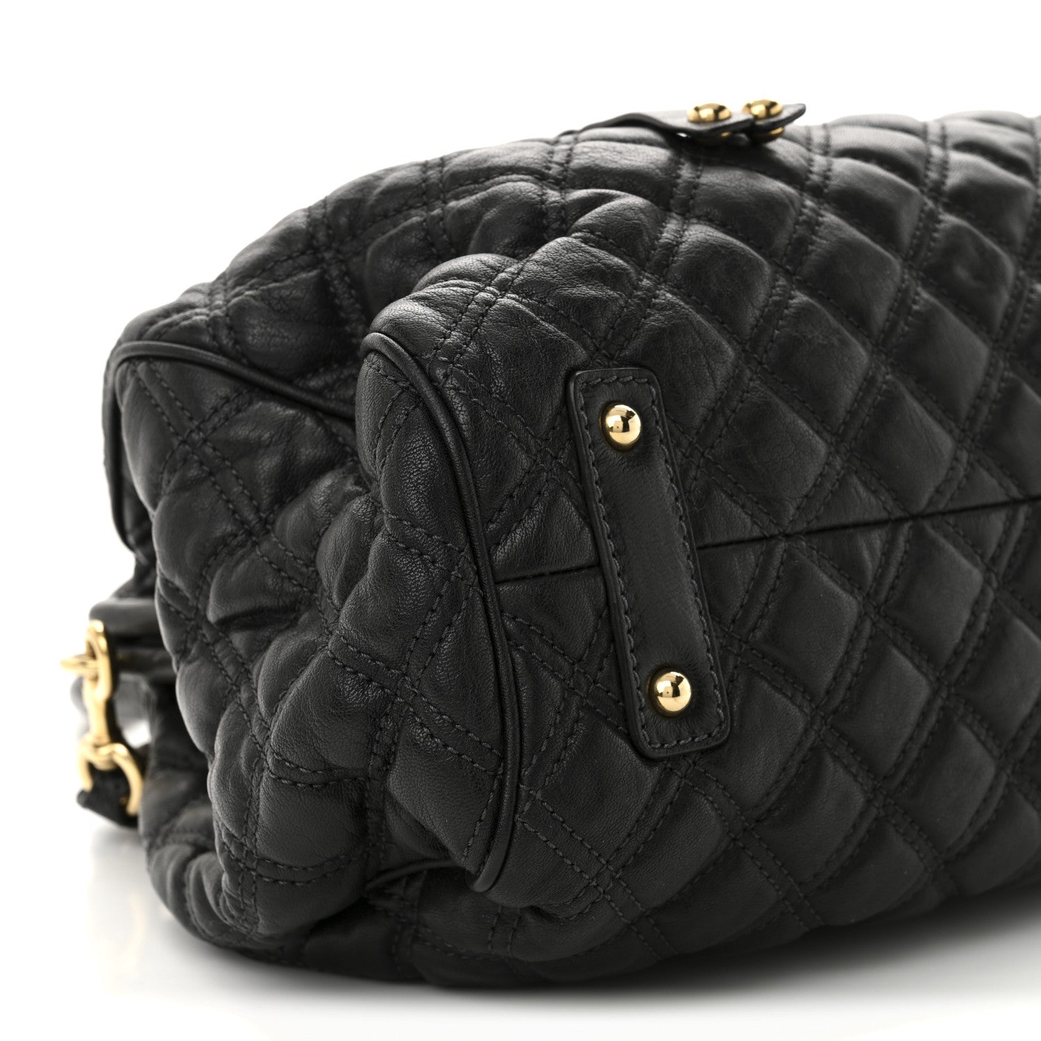 Marc Jacobs Calfskin Quilted Stam Black 8 of 10