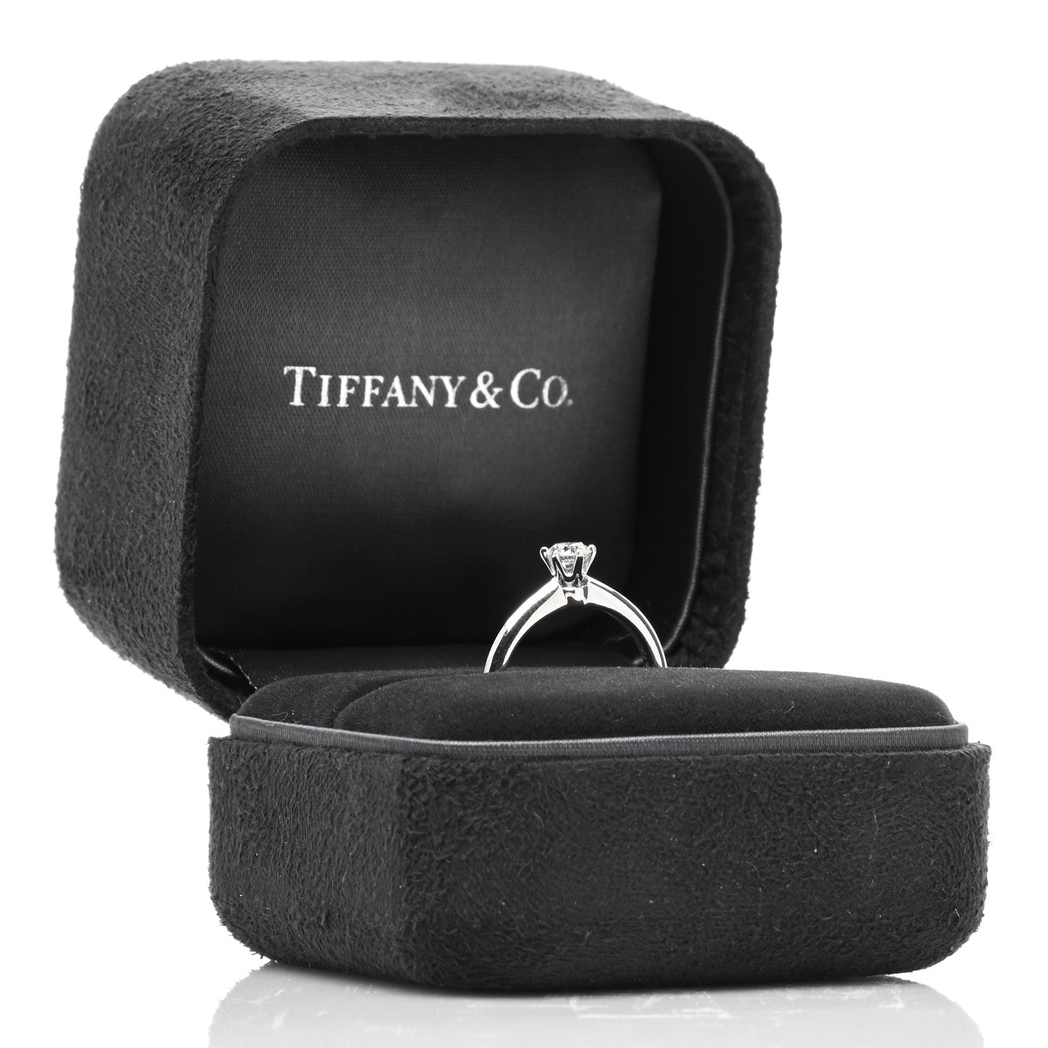 Tiffany Platinum Diamond .28ct Solitaire Engagement Ring 49 5 5 of 5