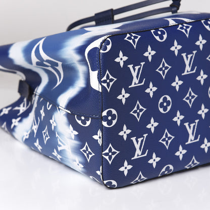Louis Vuitton Monogram Escale Neonoe MM Blue 7 of 9