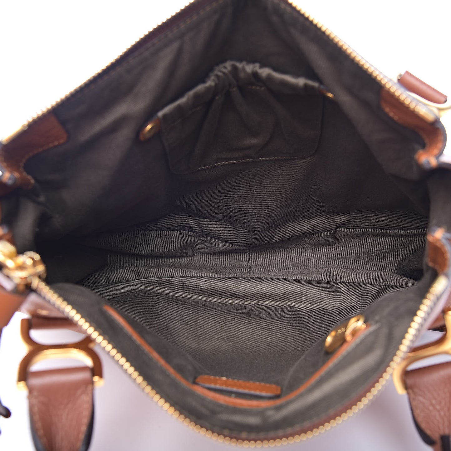 Calfskin Medium Marcie Satchel Tan