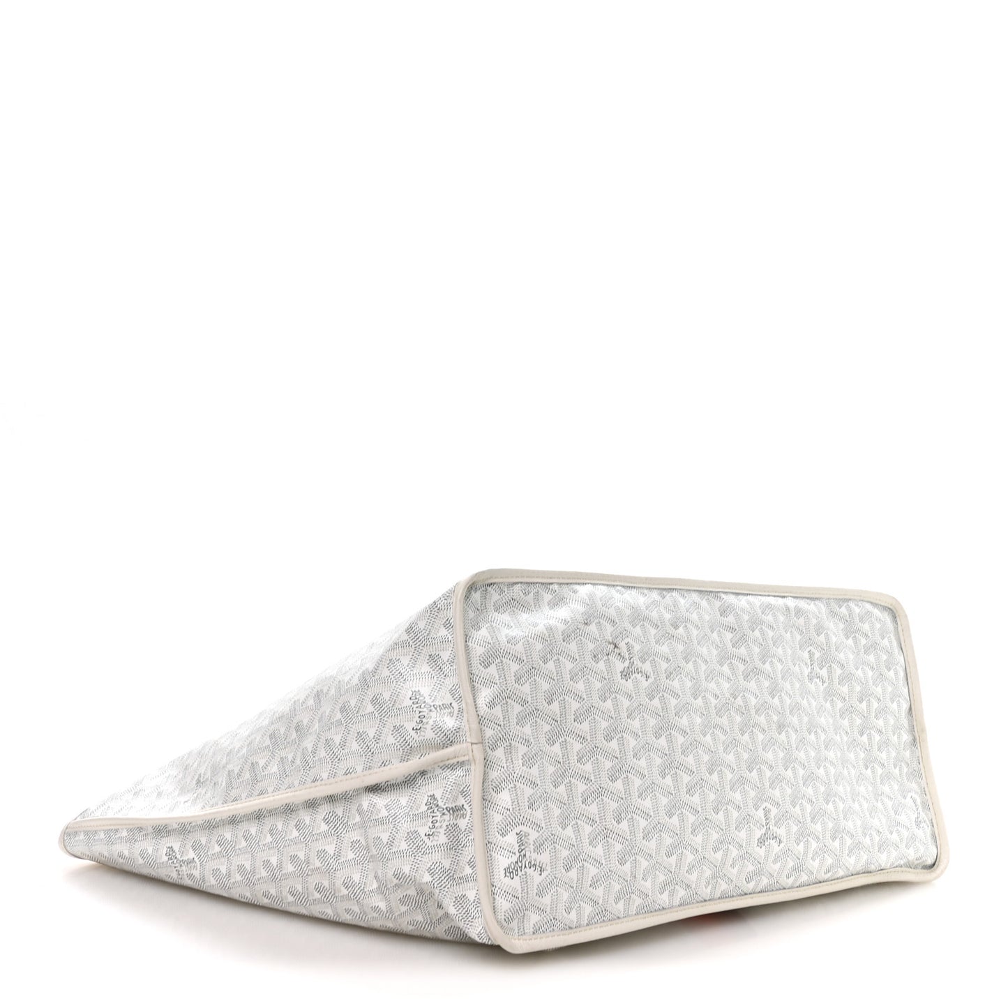 X PEANUTS Goyardine Reversible Anjou GM White