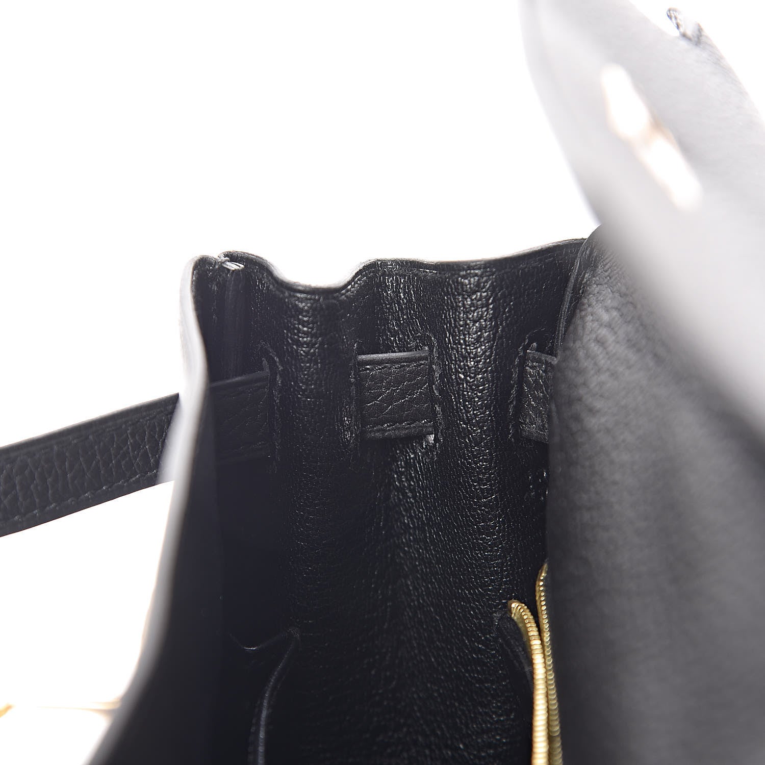 Hermes Togo Kelly Retourne 25 Black 17 of 42