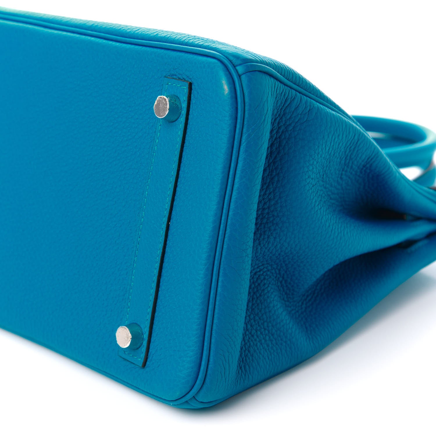 Hermes Togo Verso Birkin 30 Bleu Zanzibar Malachite 7 of 11