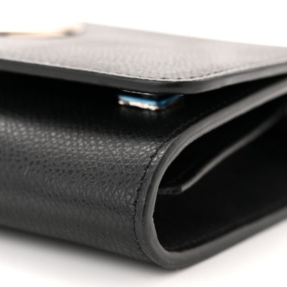 Fendi Vitello Cruise F is Fendi Wallet On Chain Black 10 of 11