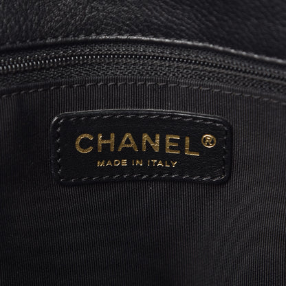 Chanel Calfskin Cerf Executive Shopper Tote Black 6 of 13