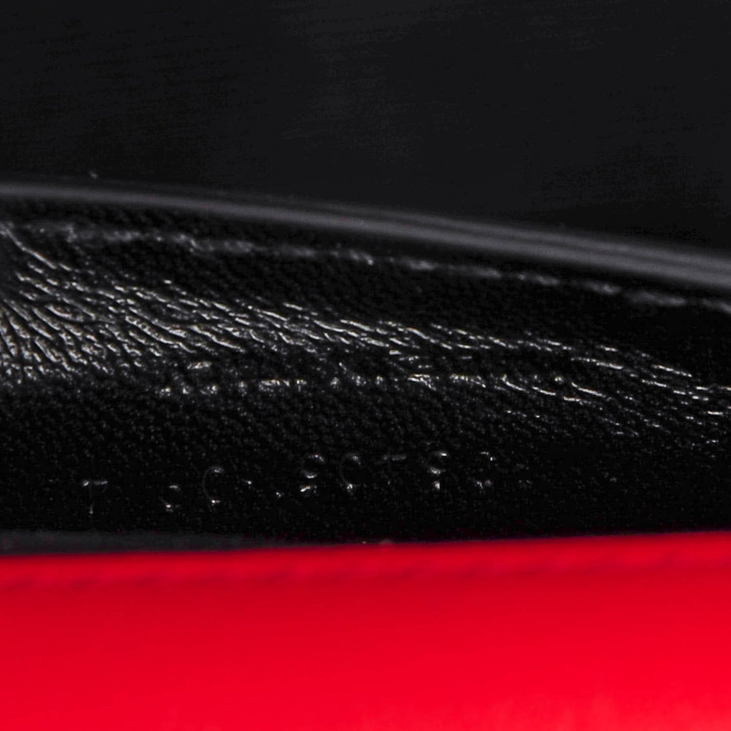 Calfskin Studded Medium Monogram Satchel Red