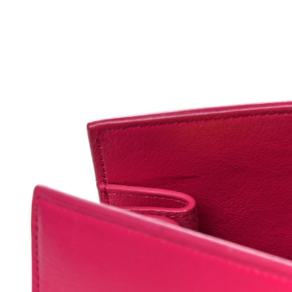 Saint Laurent Calfskin Small Sac De Jour Lipstick Fuchsia 12 of 14