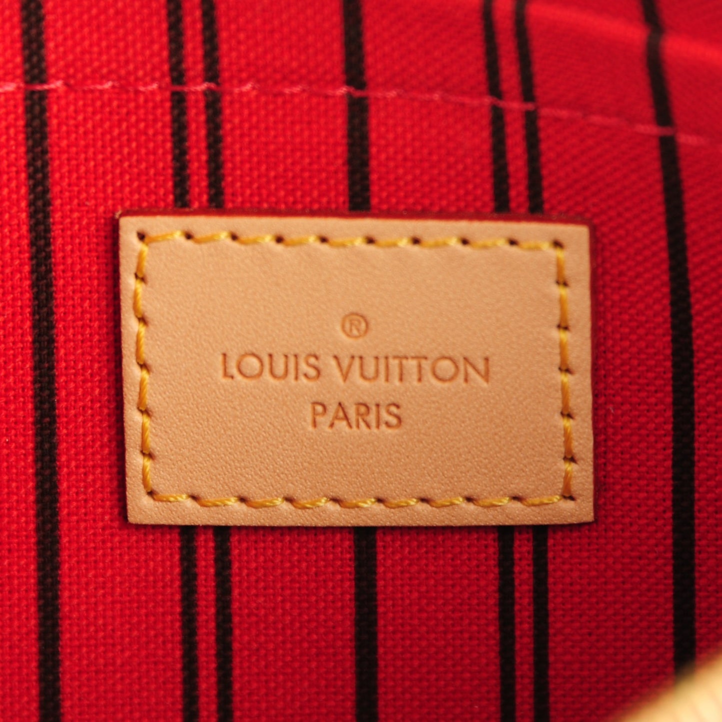 Monogram Neverfull MM GM Pochette Cherry