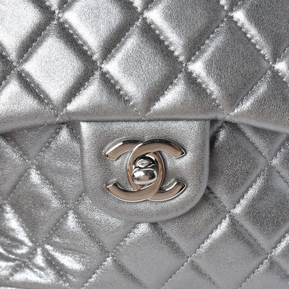 Chanel Metallic Lambskin Quilted Small In Seoul Backpack Silver 8 of 10