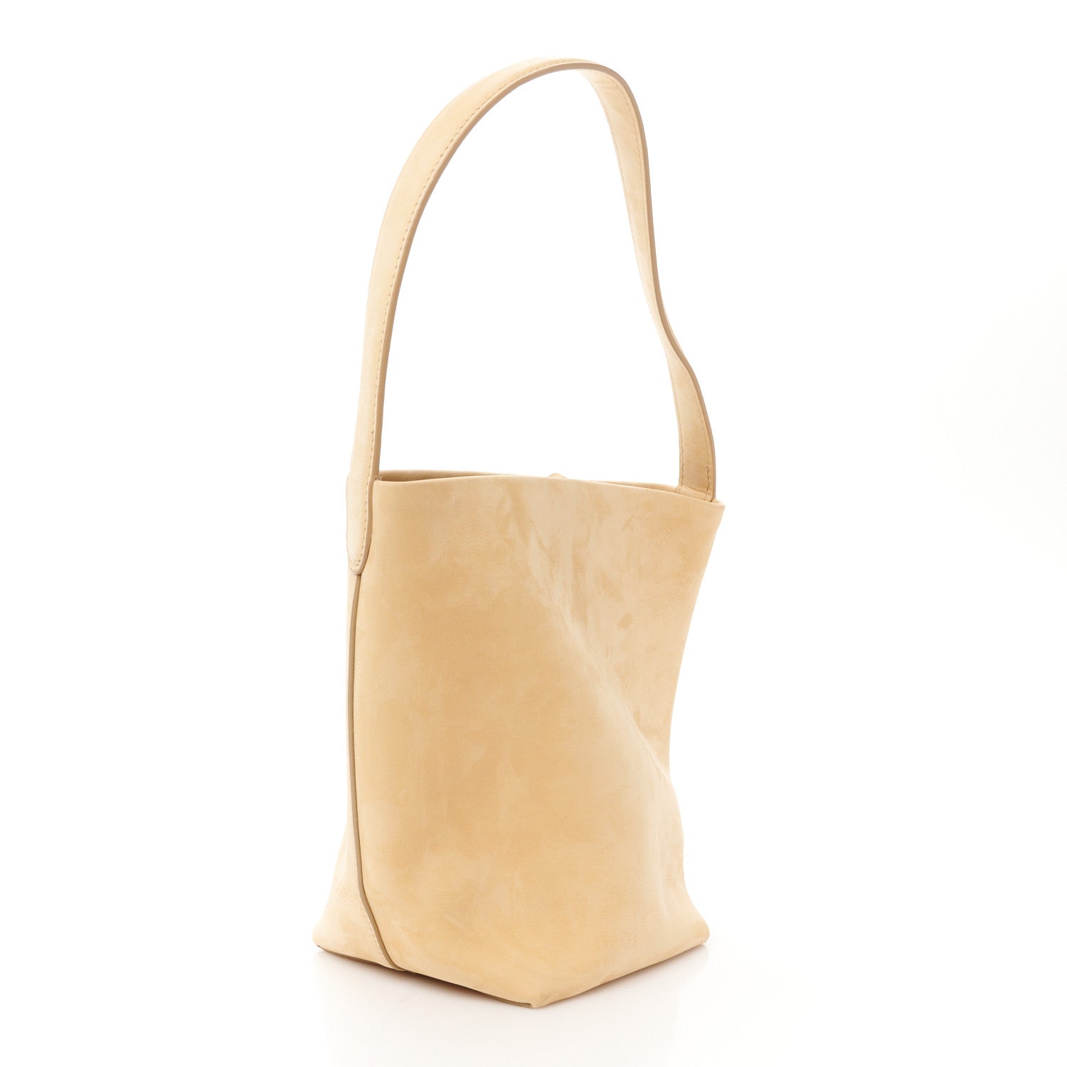 The Row Nubuck Small N/S Park Tote Croissant 3 of 11