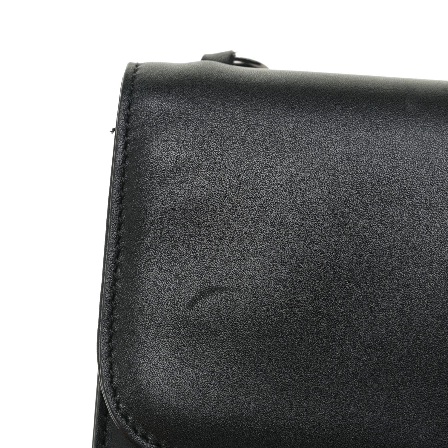 Valentino Garavani Vitello Medium Glam Lock Rockstud Flap Black 9 of 21
