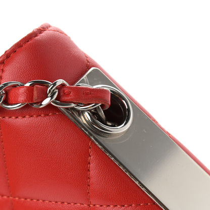 Chanel Lambskin Quilted Medium Trendy CC Flap Red 13 of 18