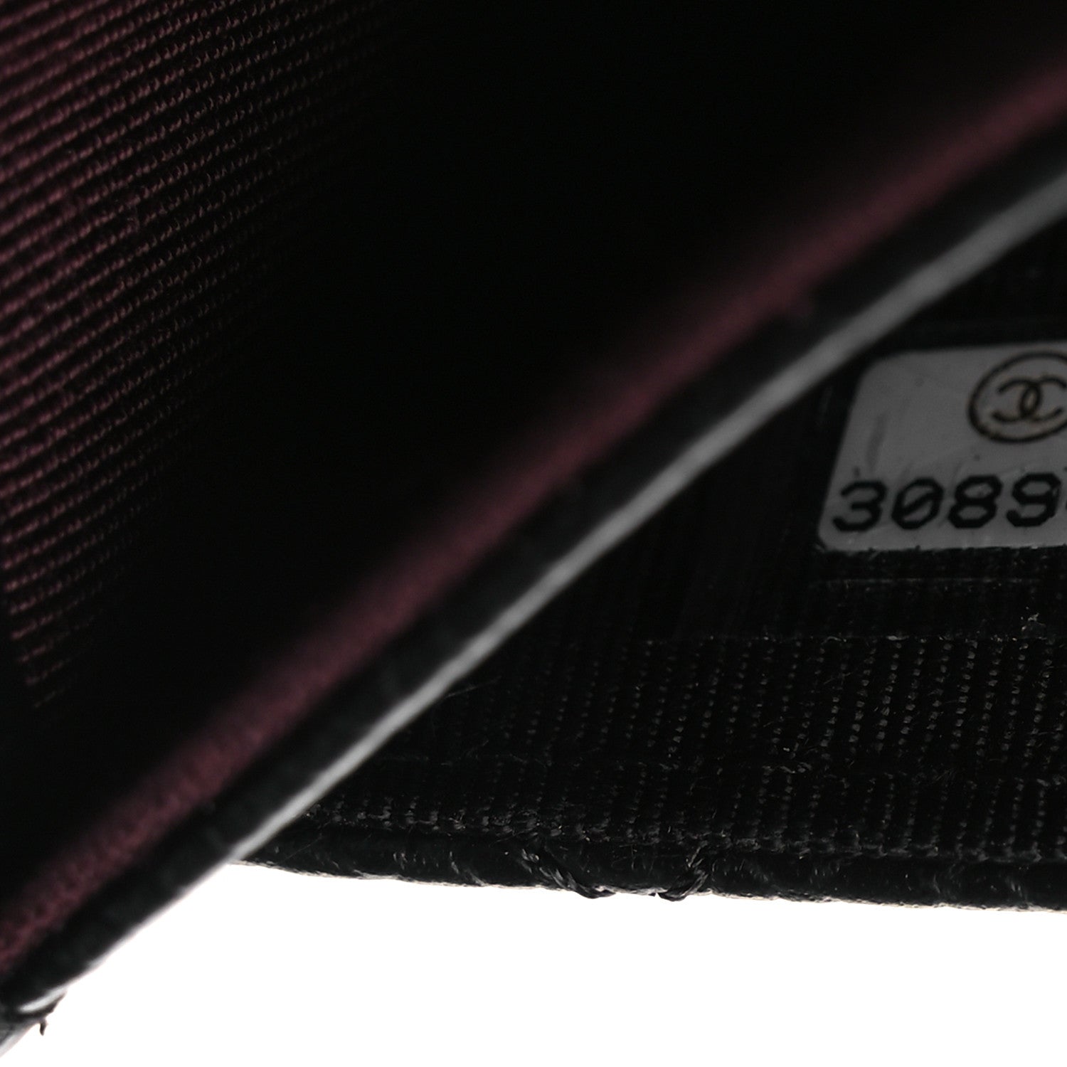 Chanel Caviar Quilted Flap Card Holder Wallet Black 8 of 9