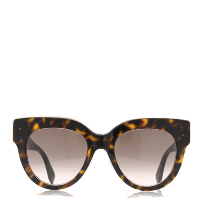 Fendi Acetate F is Fendi Cat Eye Sunglasses FF 0360/G/S Havana 2 of 7