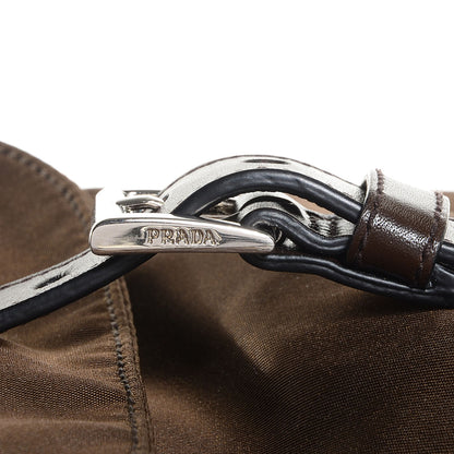 Prada Nylon Vela Messenger Bag Tundra 10 of 11