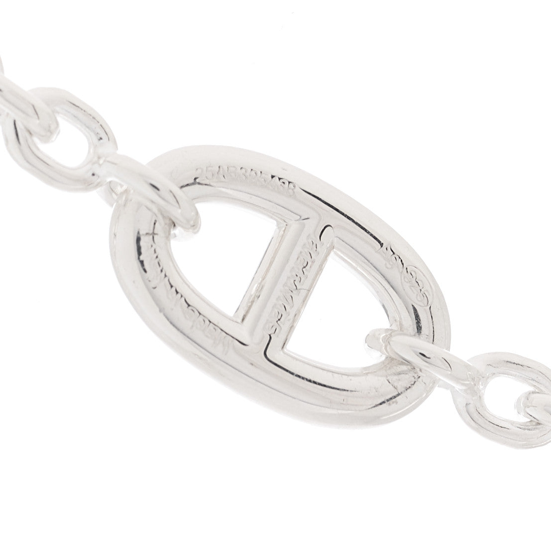 Hermes Sterling Silver Farandole Necklace 160 5 of 6