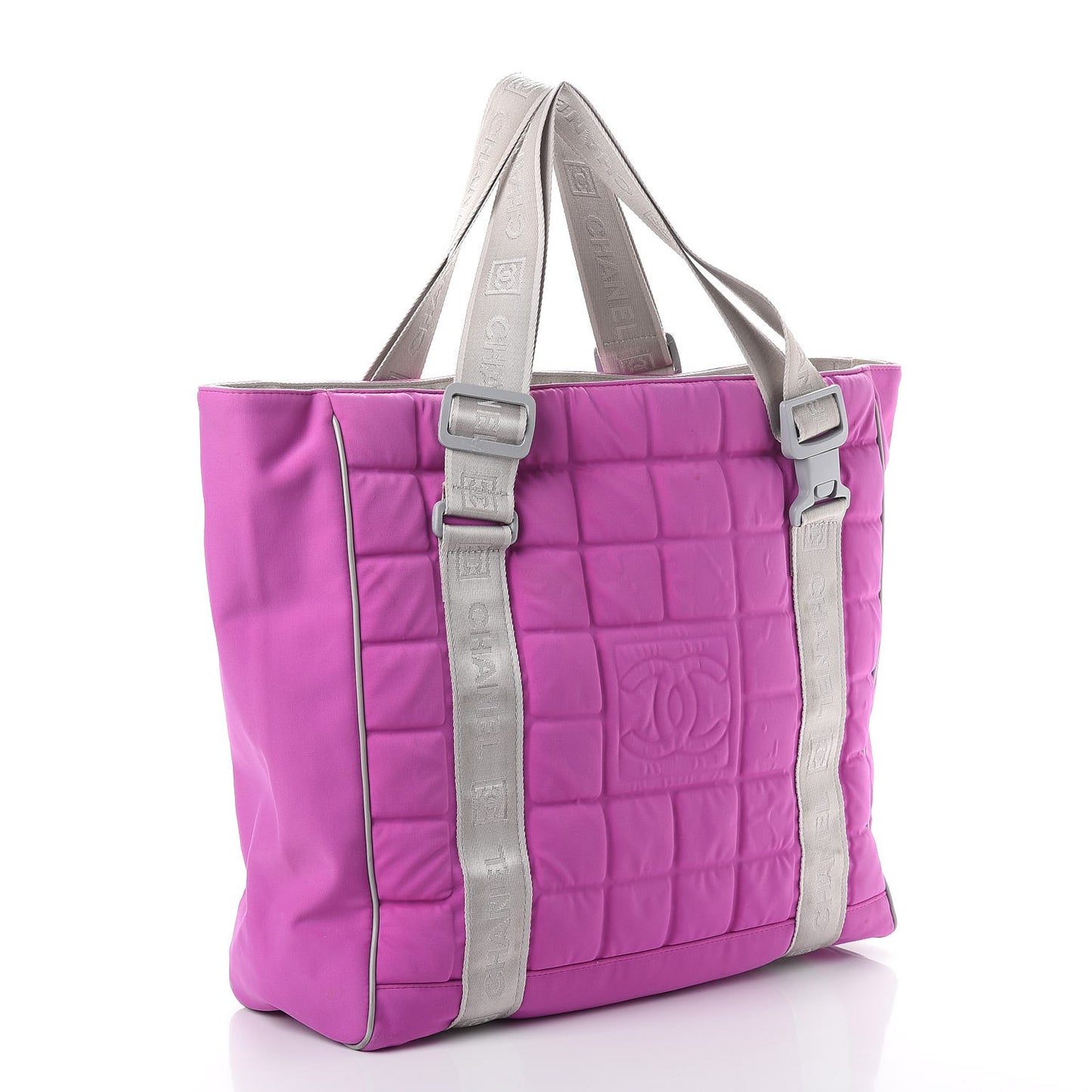 Nylon Sport Tote Pink
