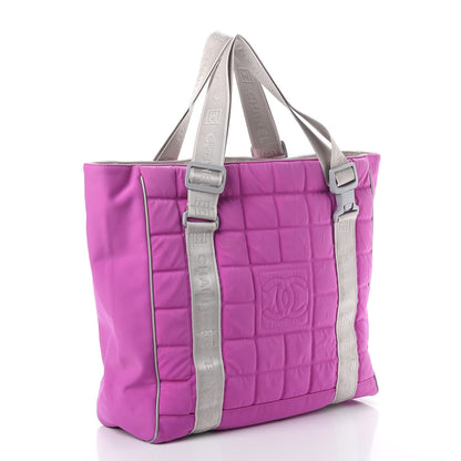 Chanel Nylon Sport Tote Pink 5 of 22
